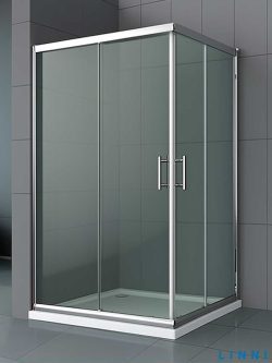 Tuš kabina Ideal Linni 80x100x195cm 6mm staklo