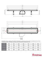Tuš kanalica Confluo Premium Line 300 Peštan-4