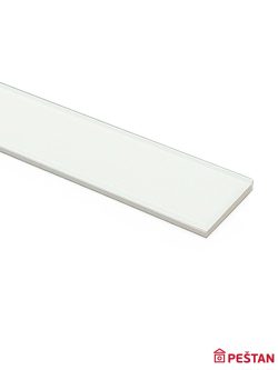 Tuš kanalica Frameless Line belo staklo 950 Peštan