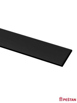 Tuš kanalica Frameless Line crno staklo 450 Peštan