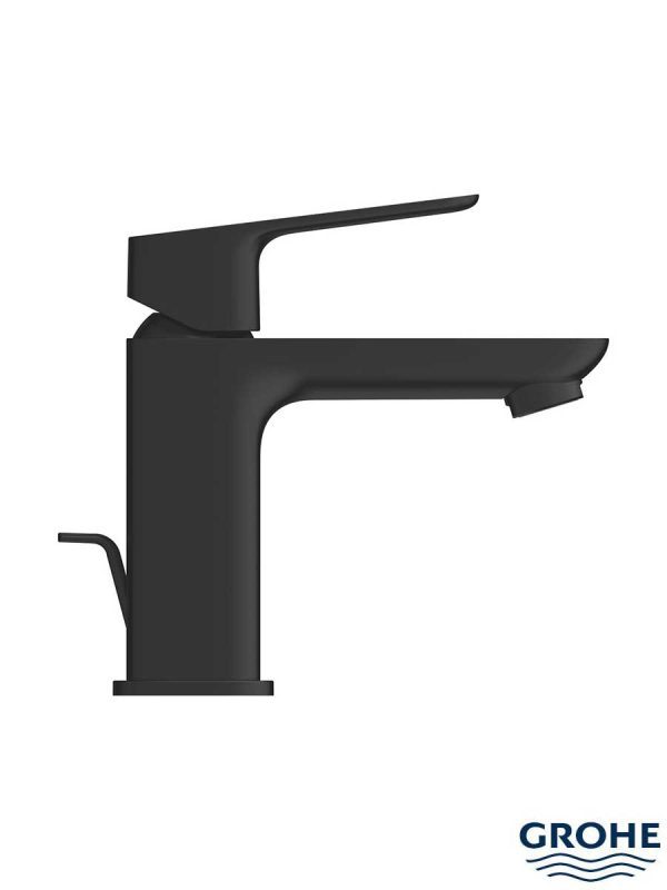 Baterija za lavabo S Cubeo mat crna 1016942430-2