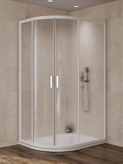 Asimetrična tuš kabina Venus 100x80x200cm 6mm 660440