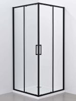 Tuš kabina crna Stripe 5006B 90x90cm