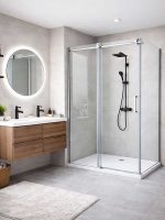 Tuš kabina Stripe 80x120x200cm Easy clean 8mm-3