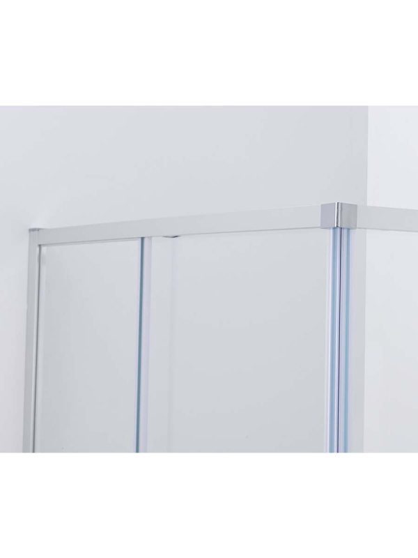 Tuš kabina Stripe 80x80x195cm Silver 6mm-3