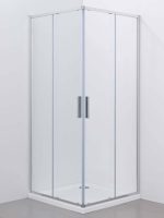 Tuš kabina Stripe 90x90x195cm Silver 6mm