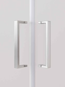 Tuš kabina Stripe R90x195cm Silver 6mm-2