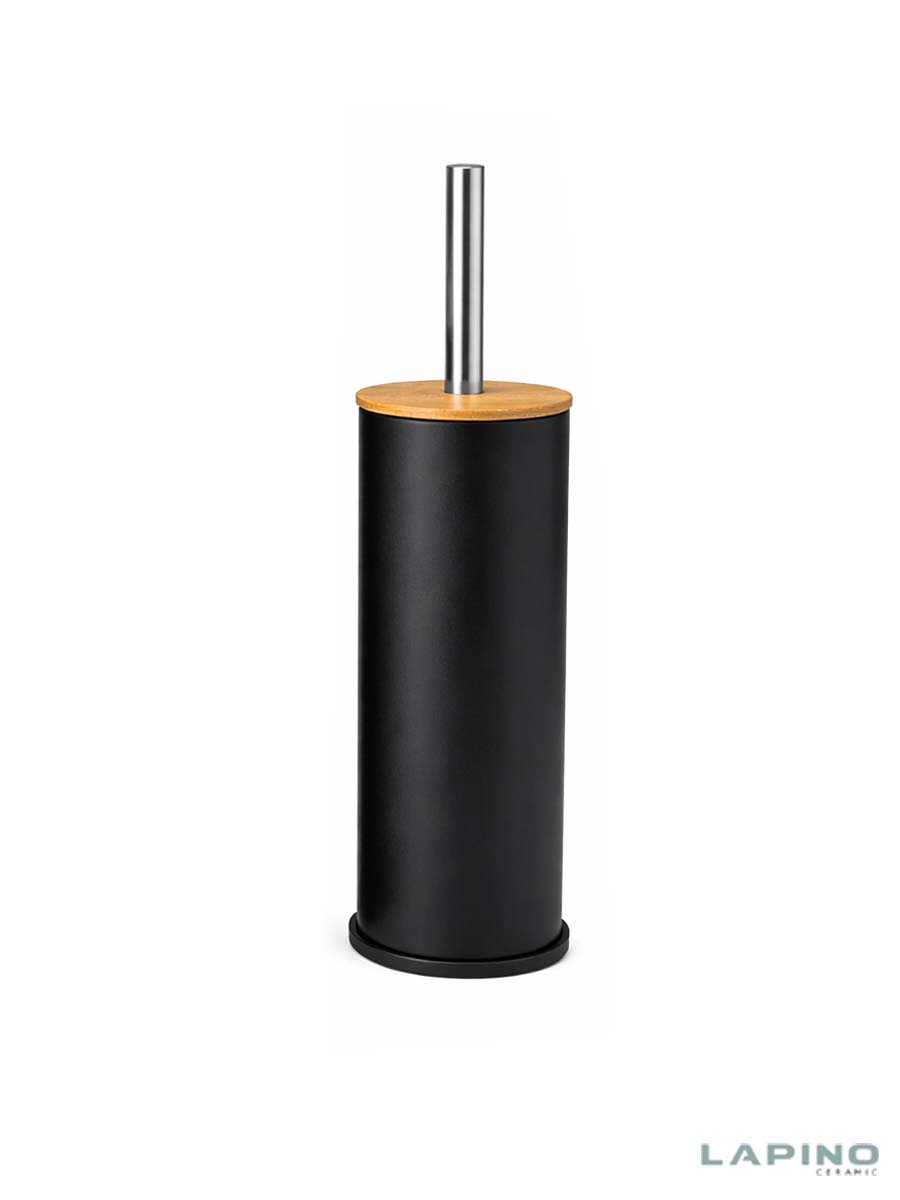 WC četka stojeća Natural wood black Lapino WC četka stojeća Natural wood black Lapino