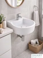 Lavabo Ample 32x35cm Smart Ceramic