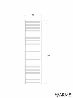 Sušač hrom 500x1800mm Warme Werra-2