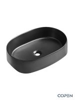 Lavabo nadgradni 56x39cm Copen C-15-213MB crna