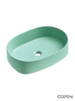 Lavabo nadgradni 56x39cm Copen C-15-213MZ zelena