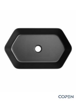 Lavabo nadgradni 61x36cm Copen C-15-217MB crna