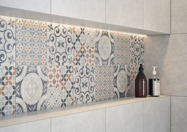 Pločica G417 Patchwork Two 42×42 Cersanit-2
