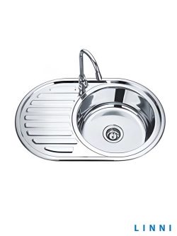 Ugradna sudopera Linni 7750D Inox 77x55cm