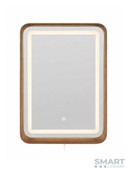 Led ogledalo touch Amelia 50x70cm drvo ram-2