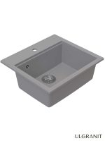 Granitna sudopera Ulgranit 56x51cm Siva ULG560