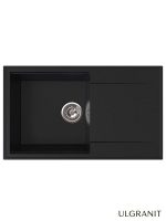 Granitna sudopera Ulgranit 78x46cm Crna ULG780