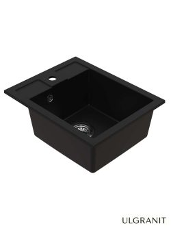 Granitna sudopera Ulgranit 40x50cm Crna Mat ULG400-2
