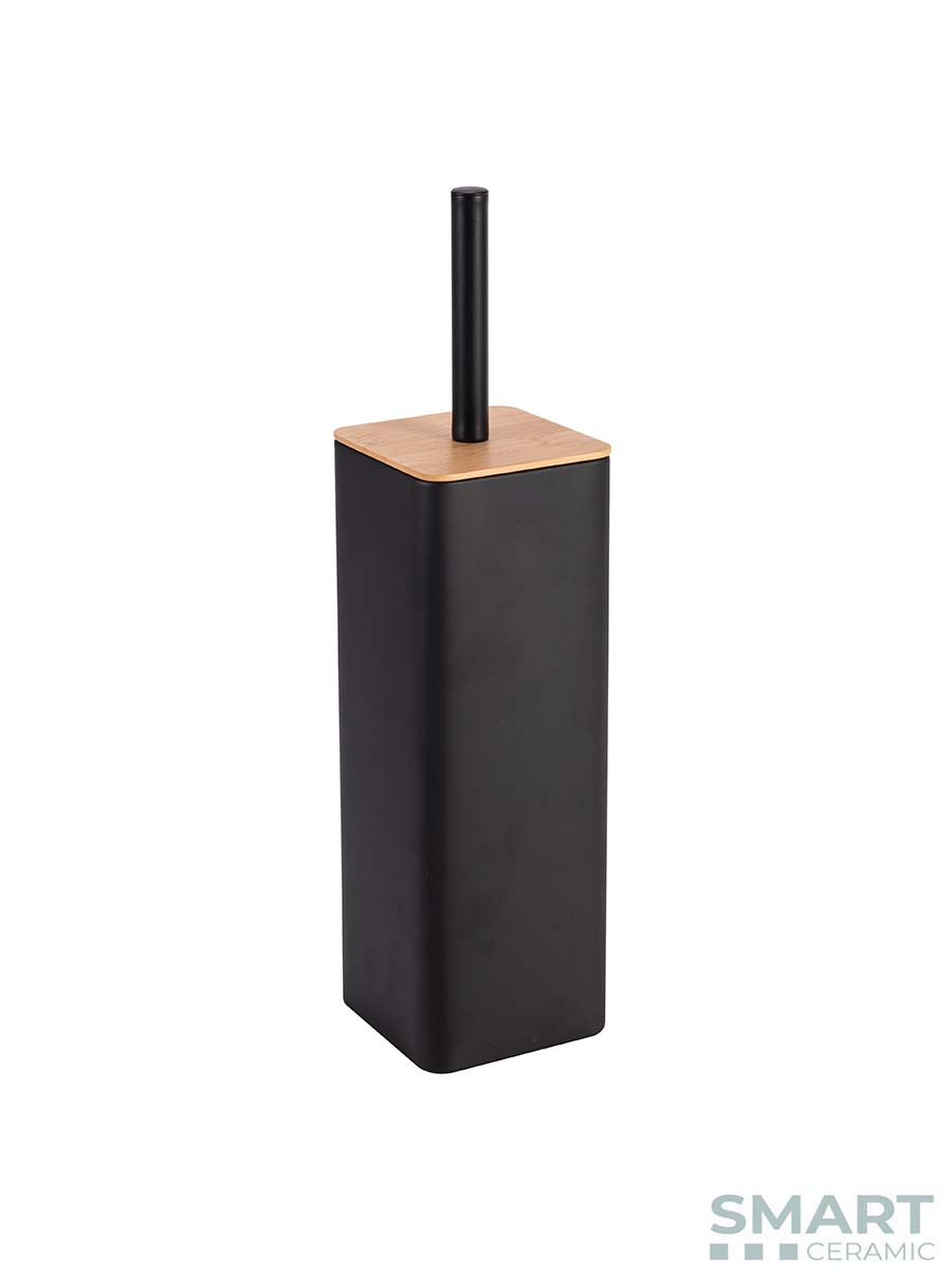 Wc četka crno/drvo kocka Smart Ceramic BIE-1135 Wc četka crno/drvo kocka Smart Ceramic BIE-1135