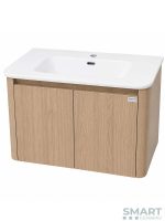 Lavabo sa ormarićem Nera 80cm PVC Smart Ceramic