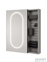 Led ogledalo sa ormarićem Riva 60cm PVC