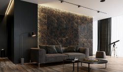 Pločica Nero Dorato Lappato Matt 59.8x119.8 Cersanit-2