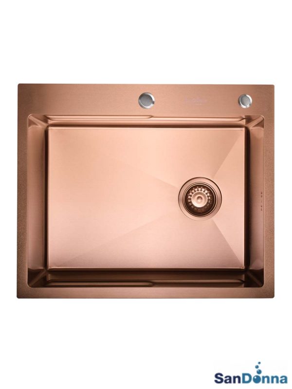Inox sudopera HD6050R Koper komplet SanDonna-5