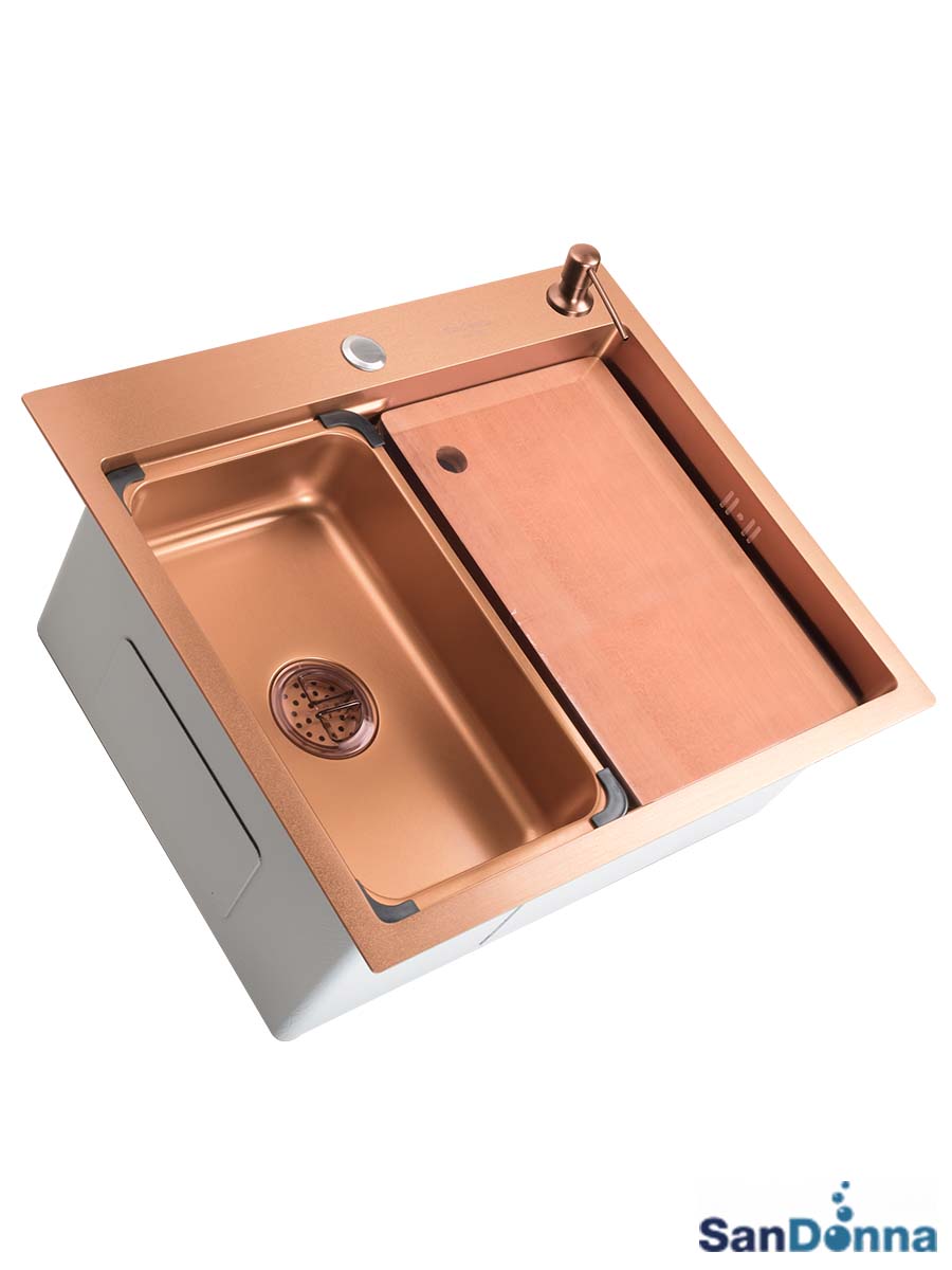Inox sudopera HD6050R Koper komplet SanDonna Inox sudopera HD6050R Koper komplet SanDonna