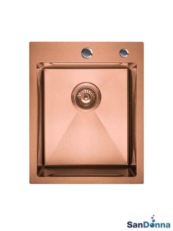 Inox sudopera HD4050R Koper komplet SanDonna-4