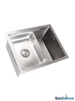 Inox sudopera HD5040R Hrom komplet SanDonna-5