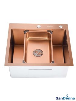 Inox sudopera HD5550R Koper komplet SanDonna