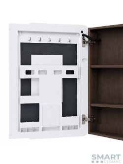 Led ogledalo sa ormarićem Nera 75cm PVC-2